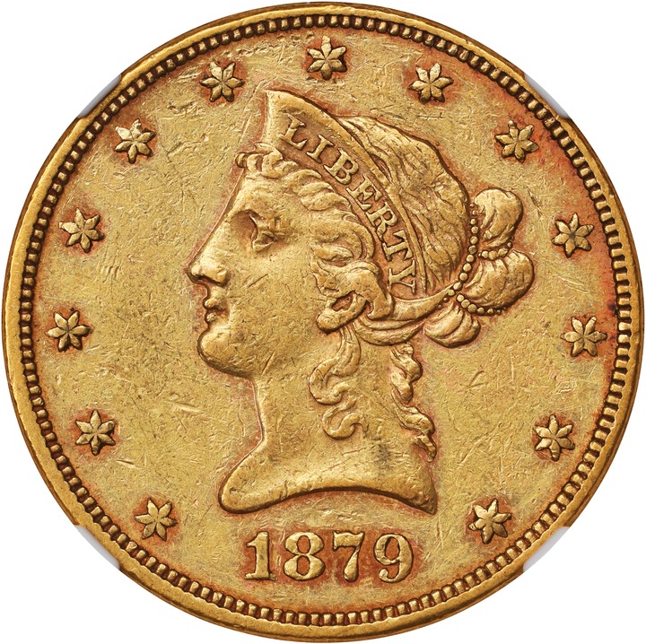1879-O $10  MS thumbnail 2