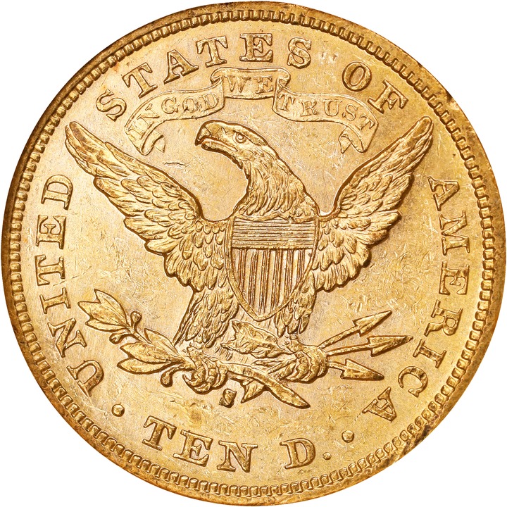 1879-S $10 VF20 CAC thumbnail 24
