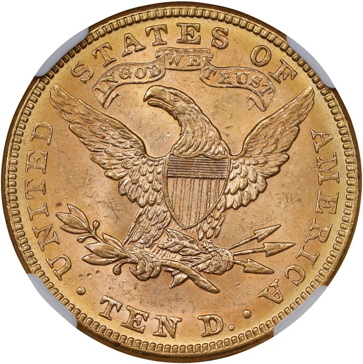 1882 $10 MS63 thumbnail 2