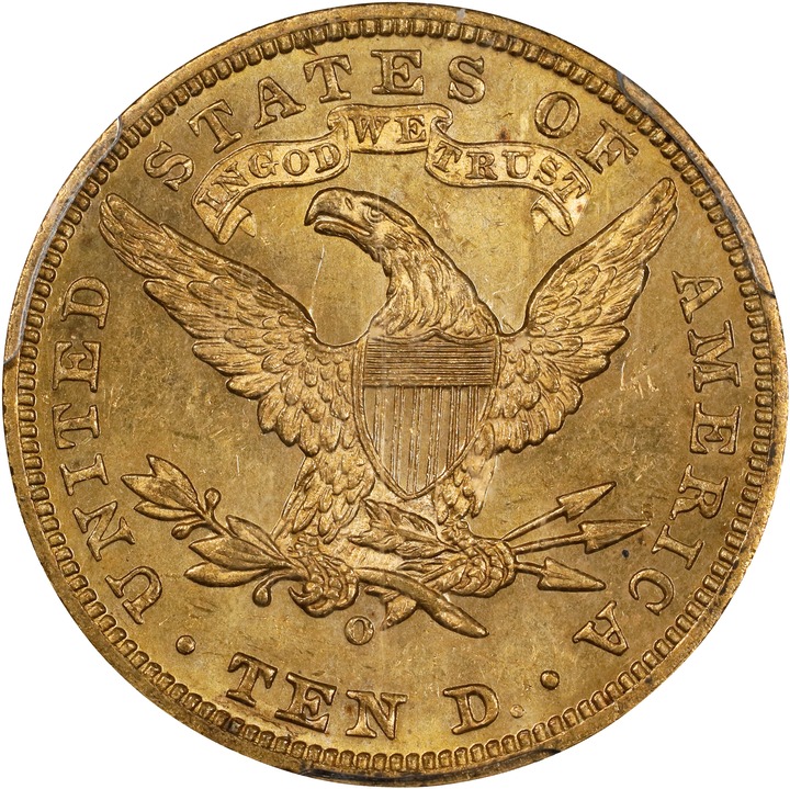 1888-O $10 MS63 thumbnail 2