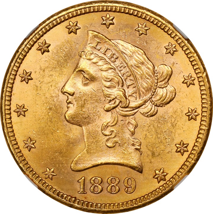 1889-S $10  MS thumbnail 3