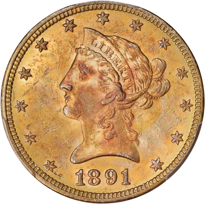 1891 $10  MS thumbnail 3