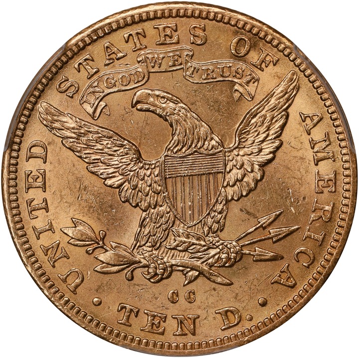 1892-CC $10 VG10 thumbnail 6