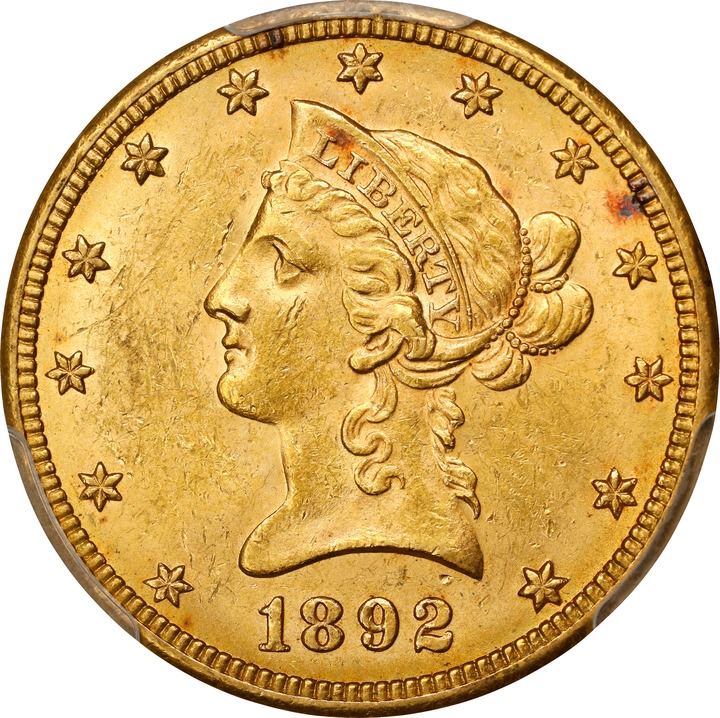 1892-O $10  MS thumbnail 6