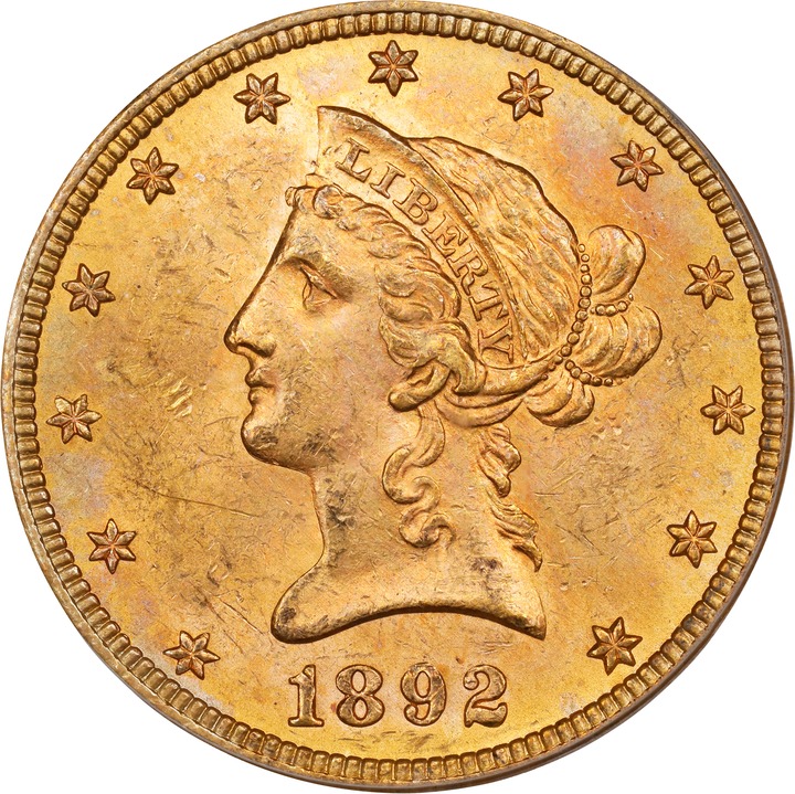 1892-S $10  MS thumbnail 3