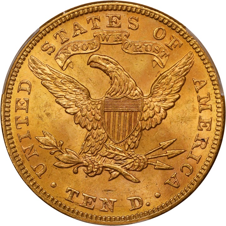 1894 $10 MS63 thumbnail 2
