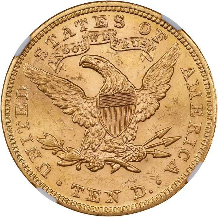 1894 $10 MS63 thumbnail 4