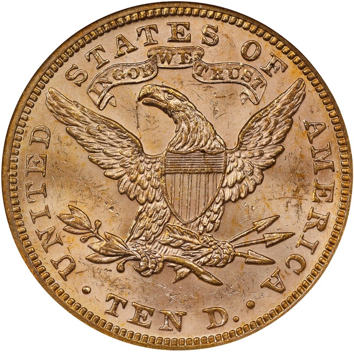 1895 $10 MS66 thumbnail 7