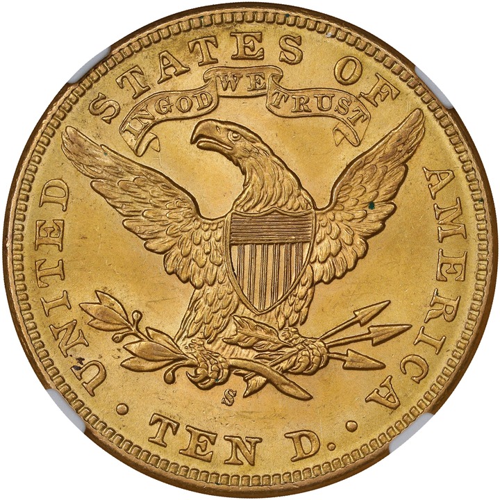 1898-S $10 VF30 CAC thumbnail 21
