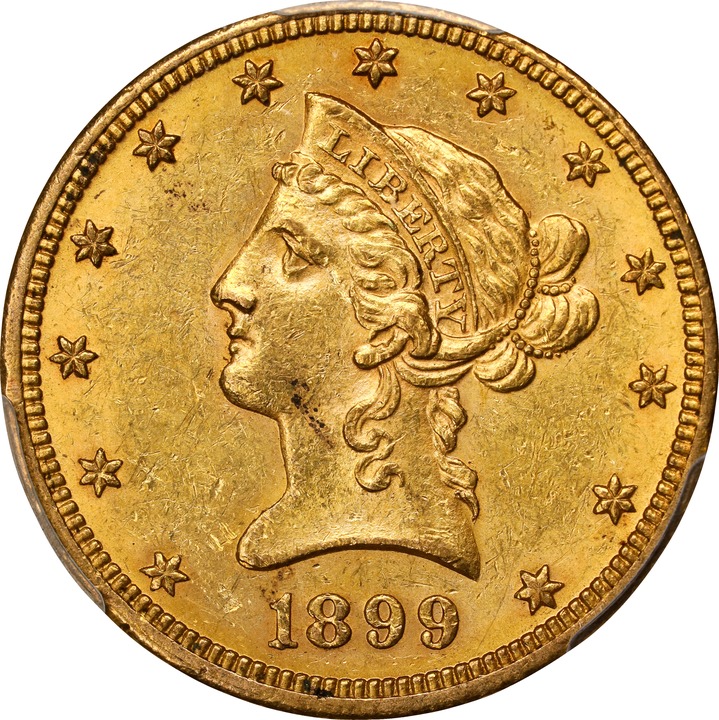 1899-O $10  MS thumbnail 3
