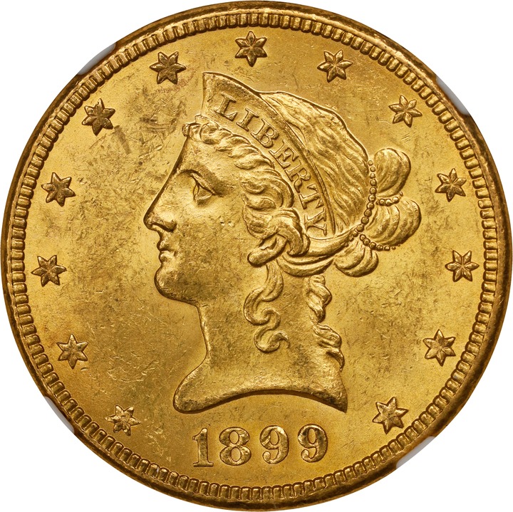 1899-S $10  MS thumbnail 3