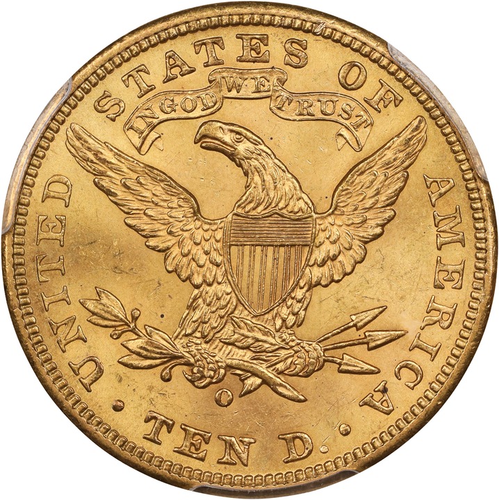 1901-O $10 MS66 thumbnail 3
