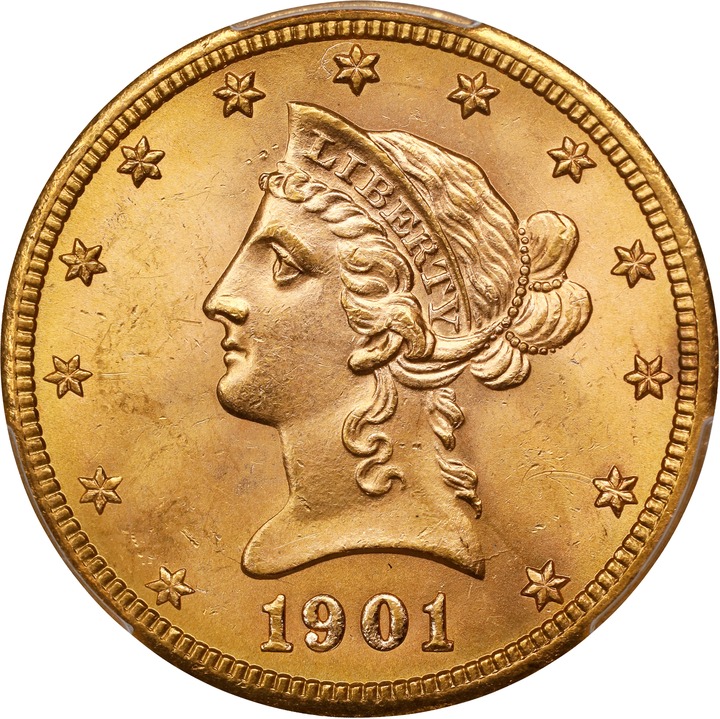 1901-S $10  MS thumbnail 8
