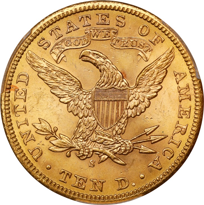 1901-S $10 MS64 thumbnail 4