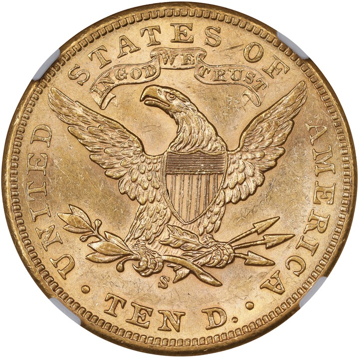 1905-S $10 AU55 CAC thumbnail 19