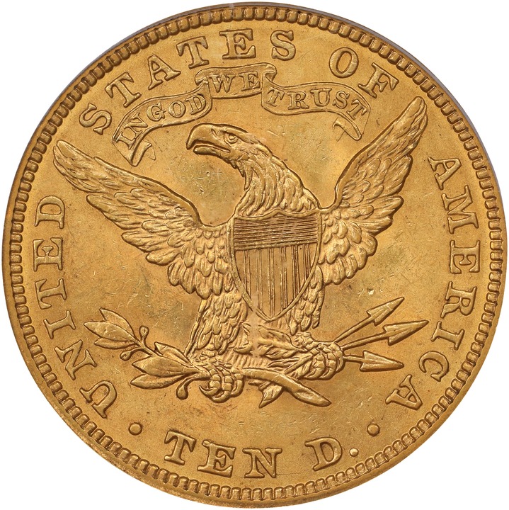 1907 $10  Liberty VF20 thumbnail 20