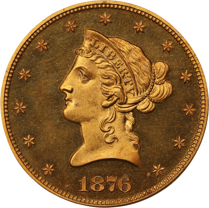 Image for Liberty Gold Eagle $10  Motto, 1866-1907 [Type] PR64