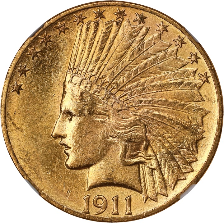 1911 $10  MS thumbnail 10