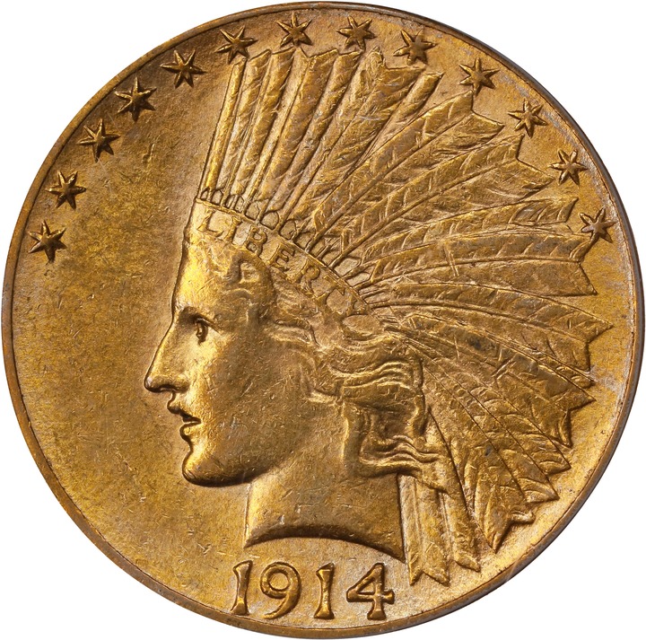 1914-D $10  MS thumbnail 4