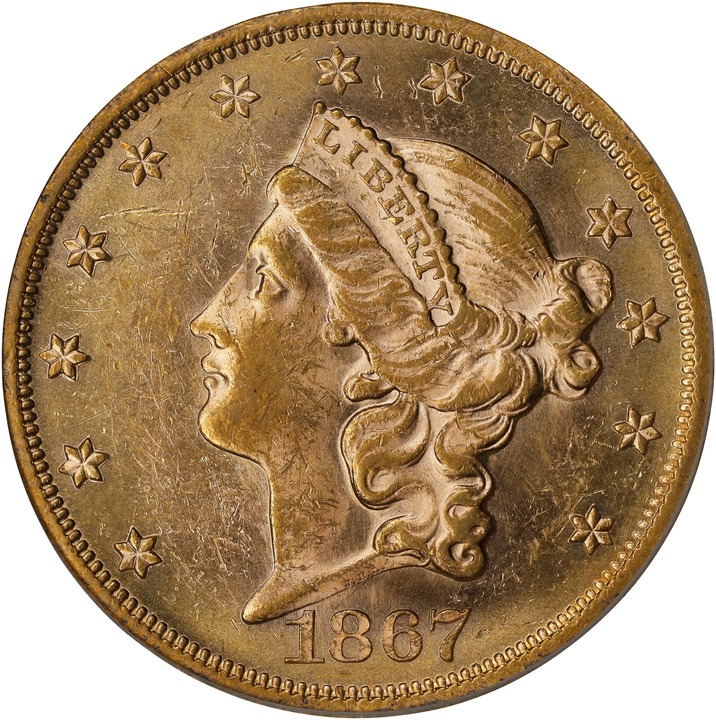 1867 $20  MS thumbnail 2