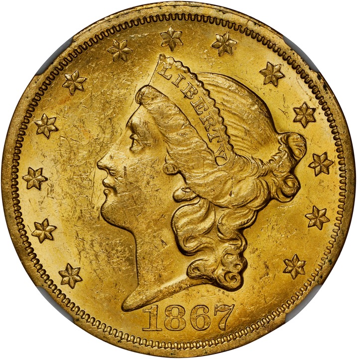 1867 $20  MS thumbnail 3