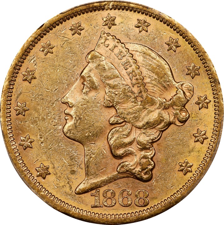 1868 $20  MS thumbnail 3