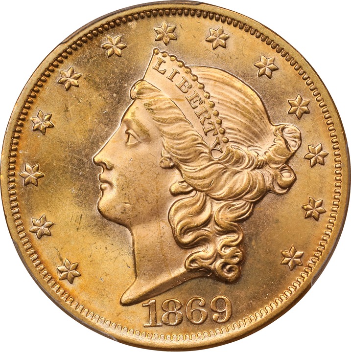 1869 $20  MS thumbnail 3