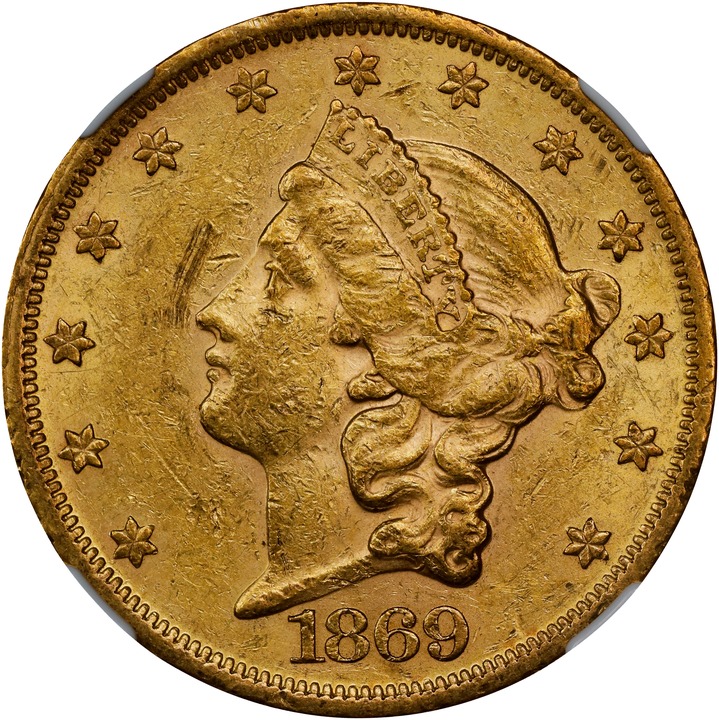 1869 $20  MS thumbnail 4