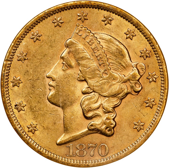 1870 $20  MS thumbnail 3