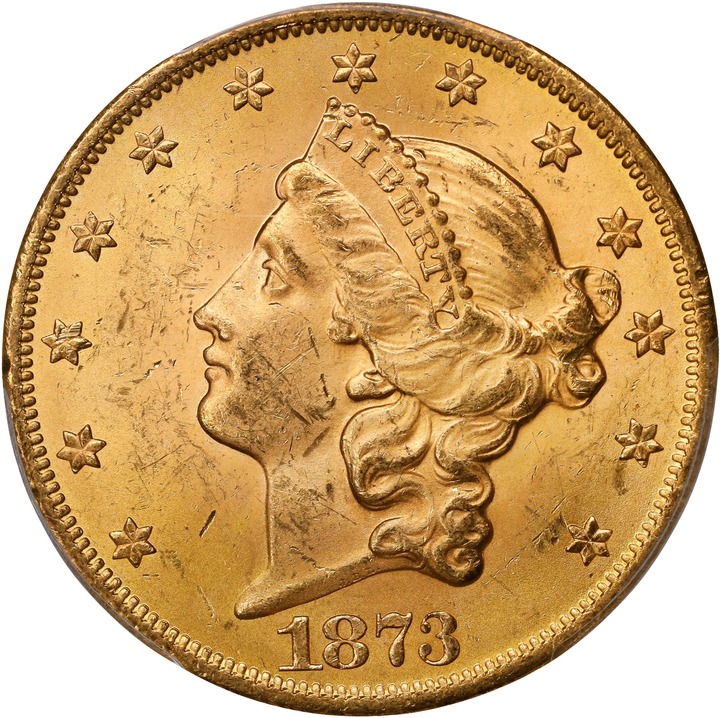 1873 $20  Open 3 MS thumbnail 4