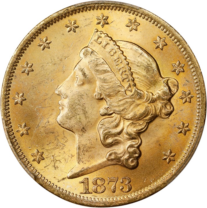 1873 $20  Open 3 MS thumbnail 5
