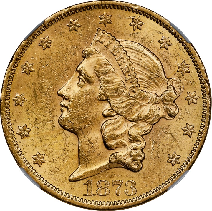 1873 $20  Open 3 MS thumbnail 6