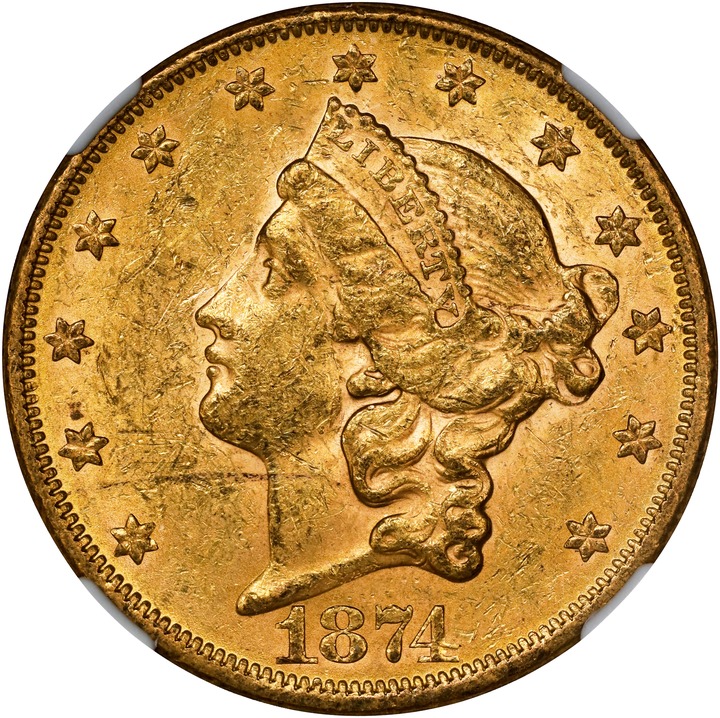 1874 $20  MS thumbnail 3