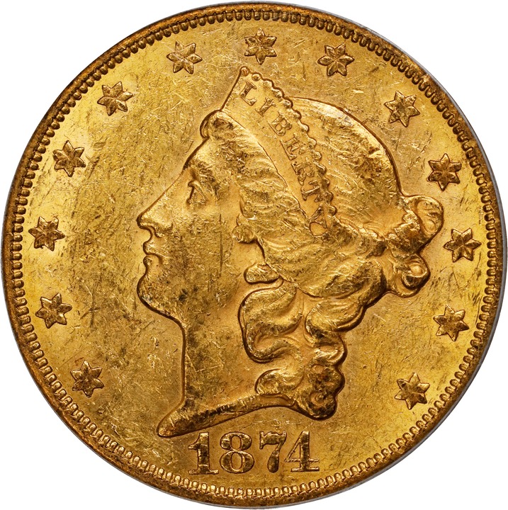 1874-CC $20  MS thumbnail 5