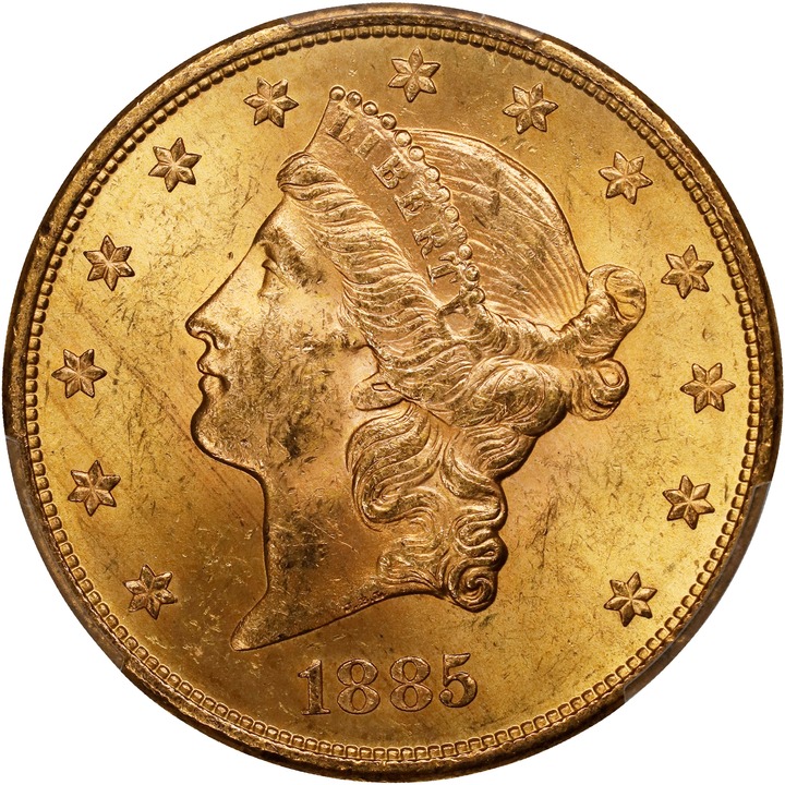1885-S $20  MS thumbnail 3