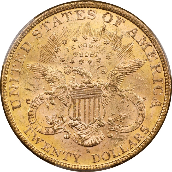 1885-S $20 MS63 thumbnail 4