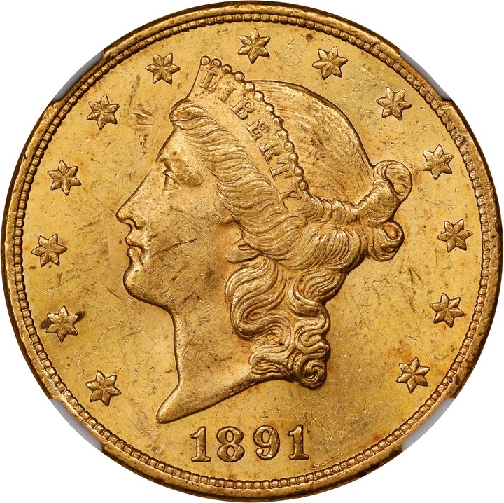 1891-CC $20  MS thumbnail 2