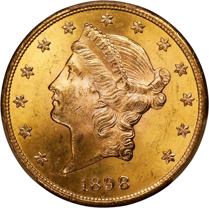1898-S $20  MS thumbnail 3