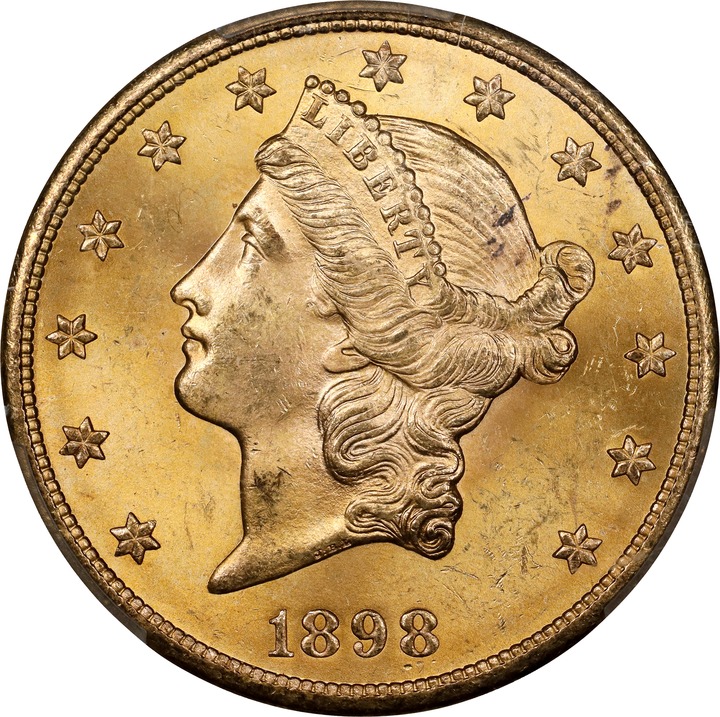 1898-S $20  MS thumbnail 4