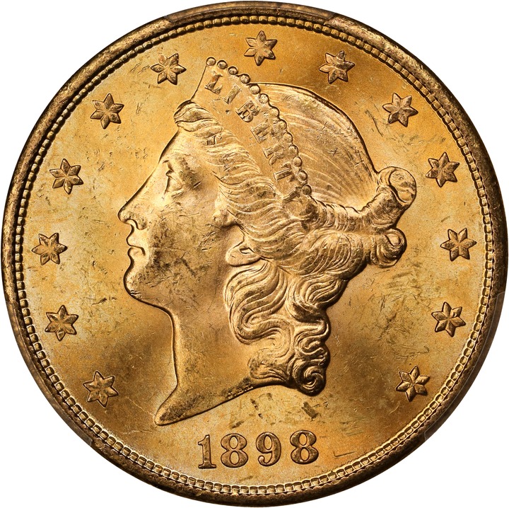 1898-S $20  MS thumbnail 6