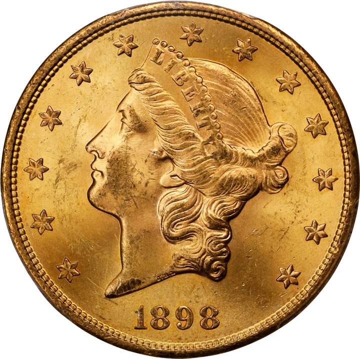 1898-S $20  MS thumbnail 7