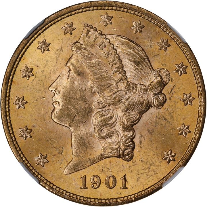 1901 $20  MS thumbnail 3