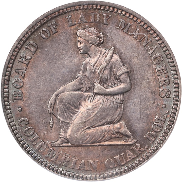 1893 25c Isabella AU58 thumbnail 2