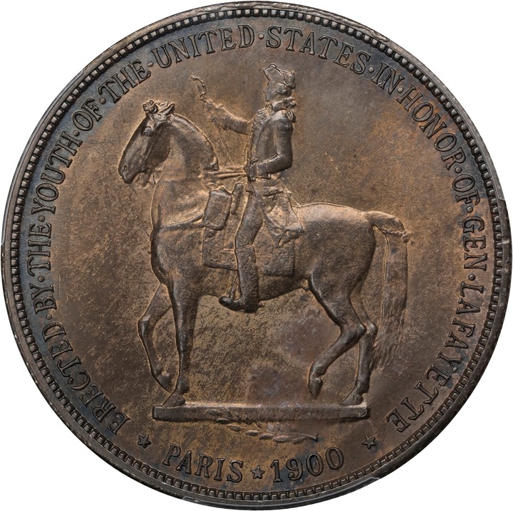 1900 $1  Lafayette MS63 thumbnail 2