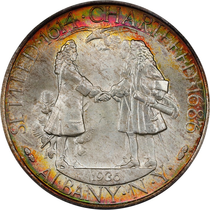 1936 50c Albany MS66 thumbnail 4