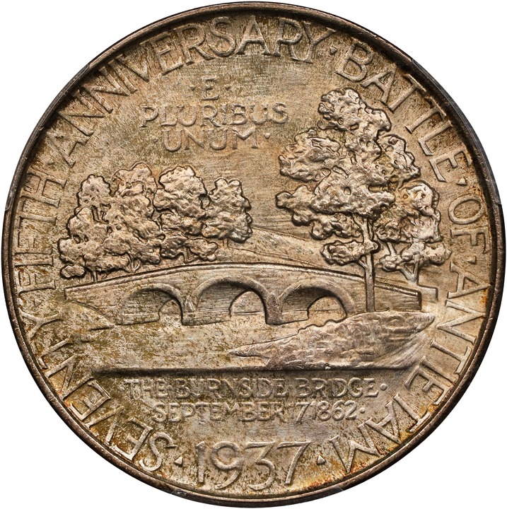 1937 50c Antietam MS66 thumbnail 2
