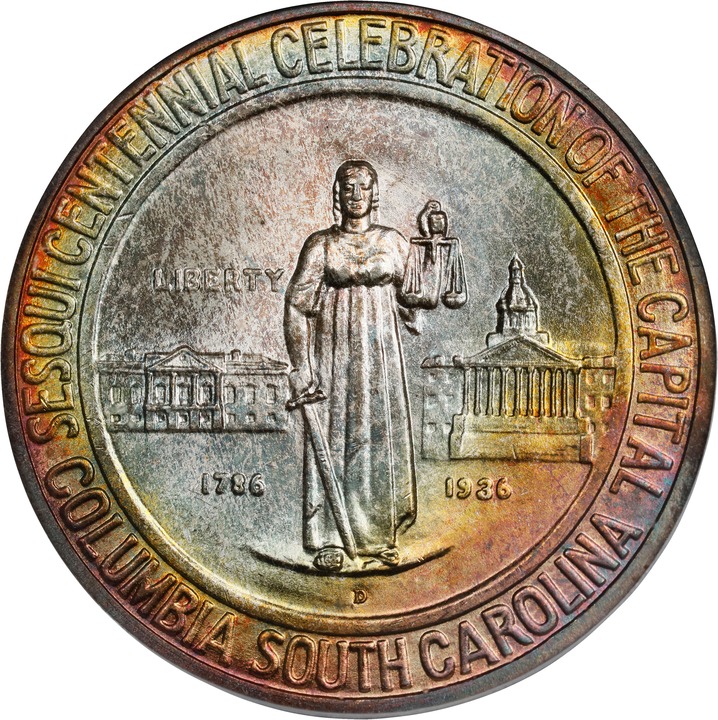 1936-D 50c Columbia MS67 thumbnail 5
