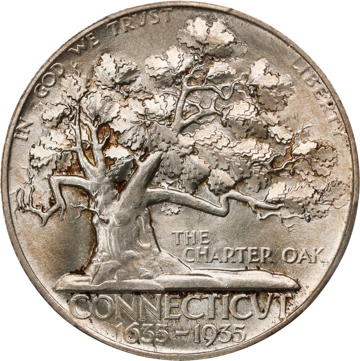 1935 50c Connecticut MS thumbnail 7