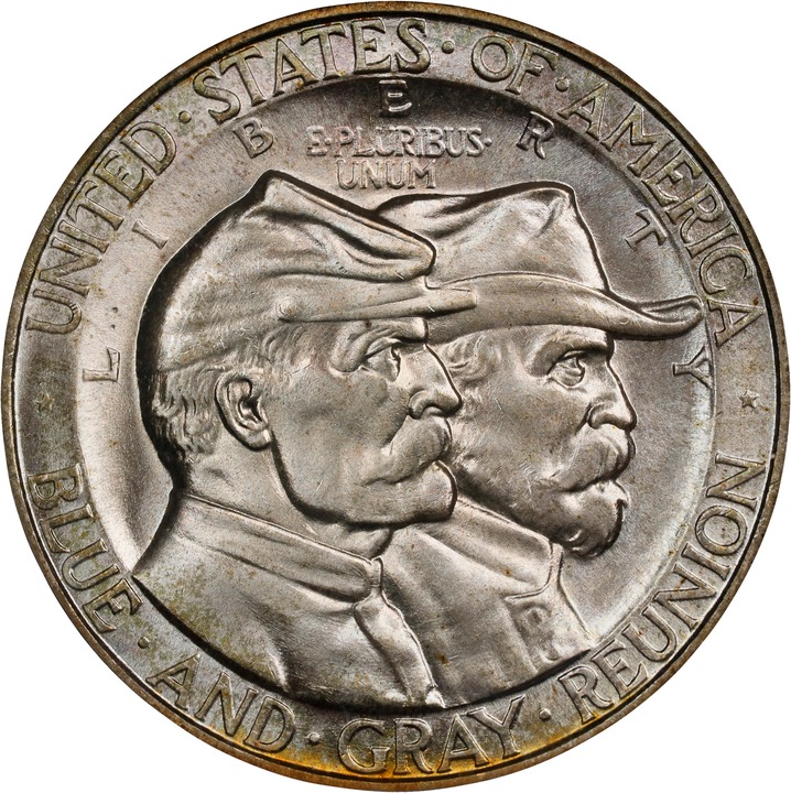 Image for 1936 50c Gettysburg MS67 CAC