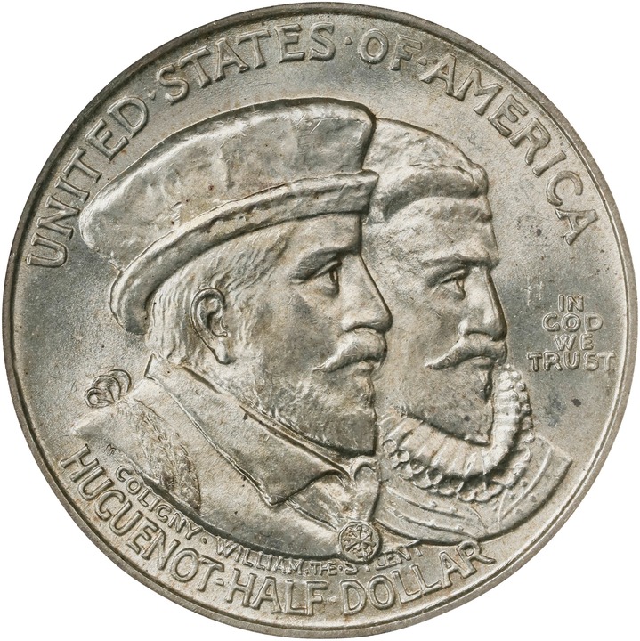 1924 50c Huguenot-Walloon MS65 thumbnail 5